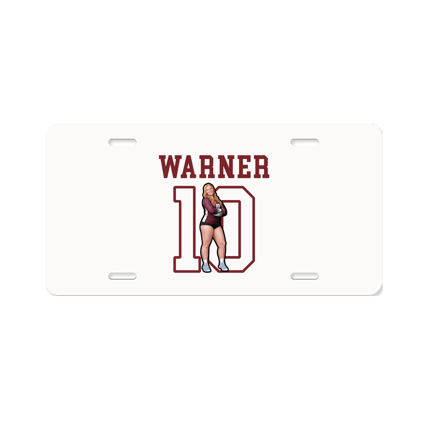 License Plate — Shirsey in Classic