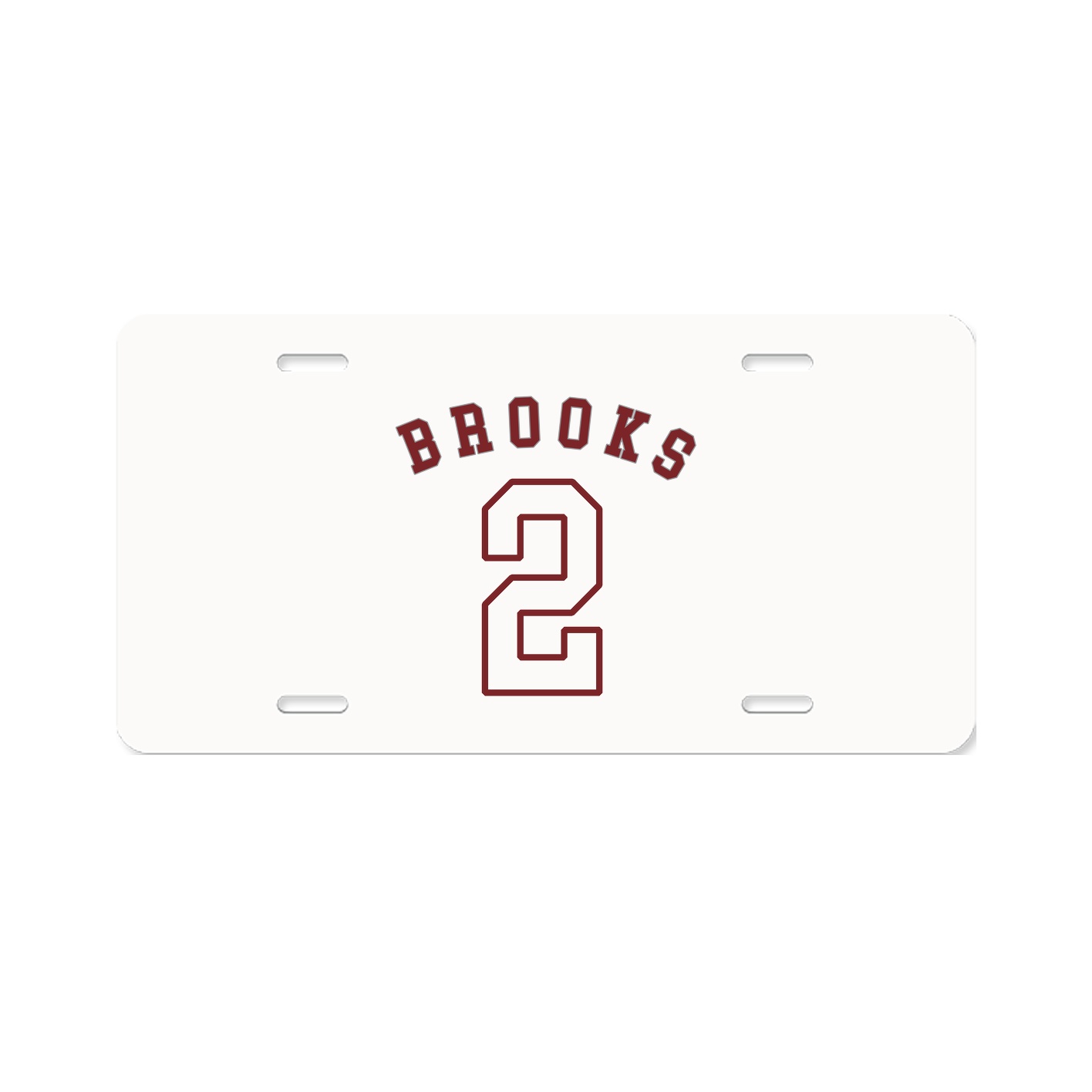 License Plate — Shirsey Arch in Classic