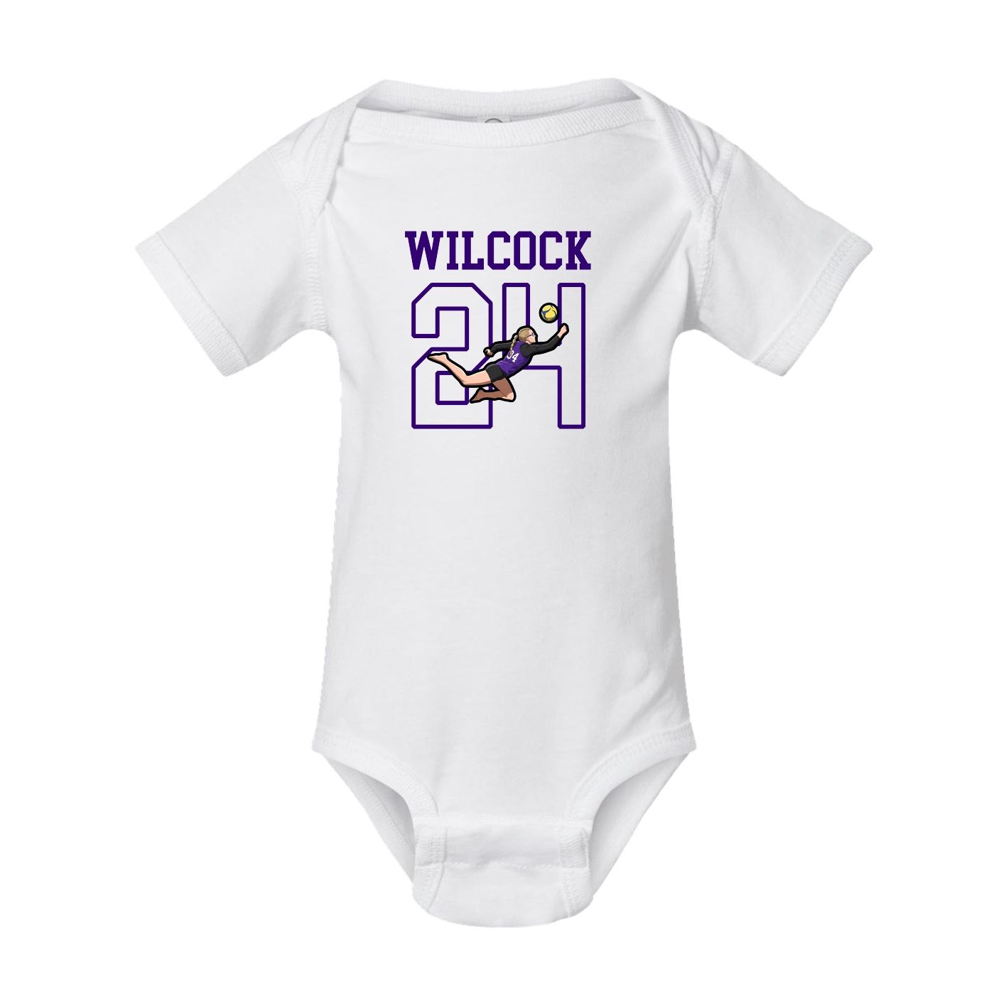 Baby Onesie — Shirsey in White