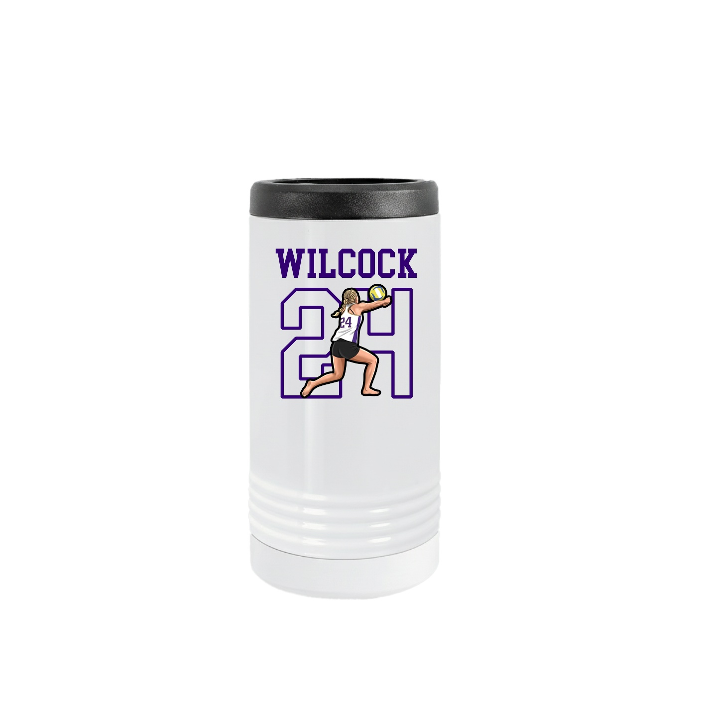 Slim Beverage Holder — Shirsey in White