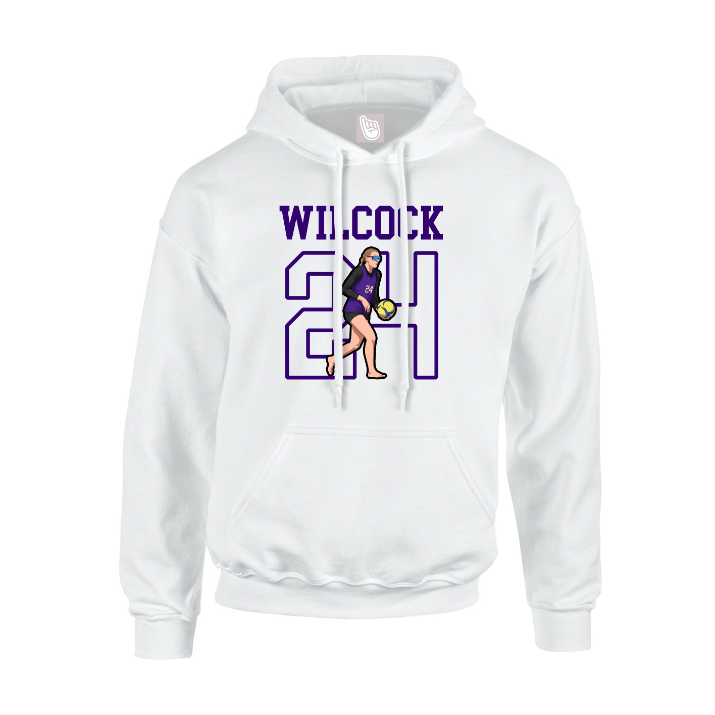 Youth Hoodie — Shirsey in White