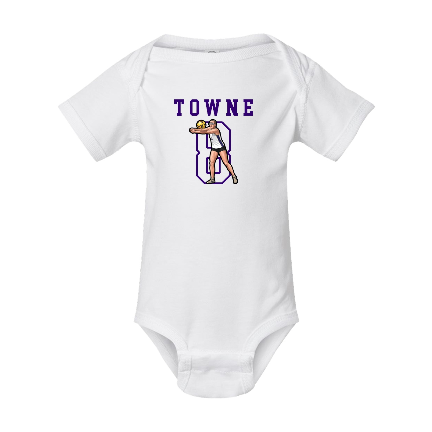 Baby Onesie — Shirsey in White