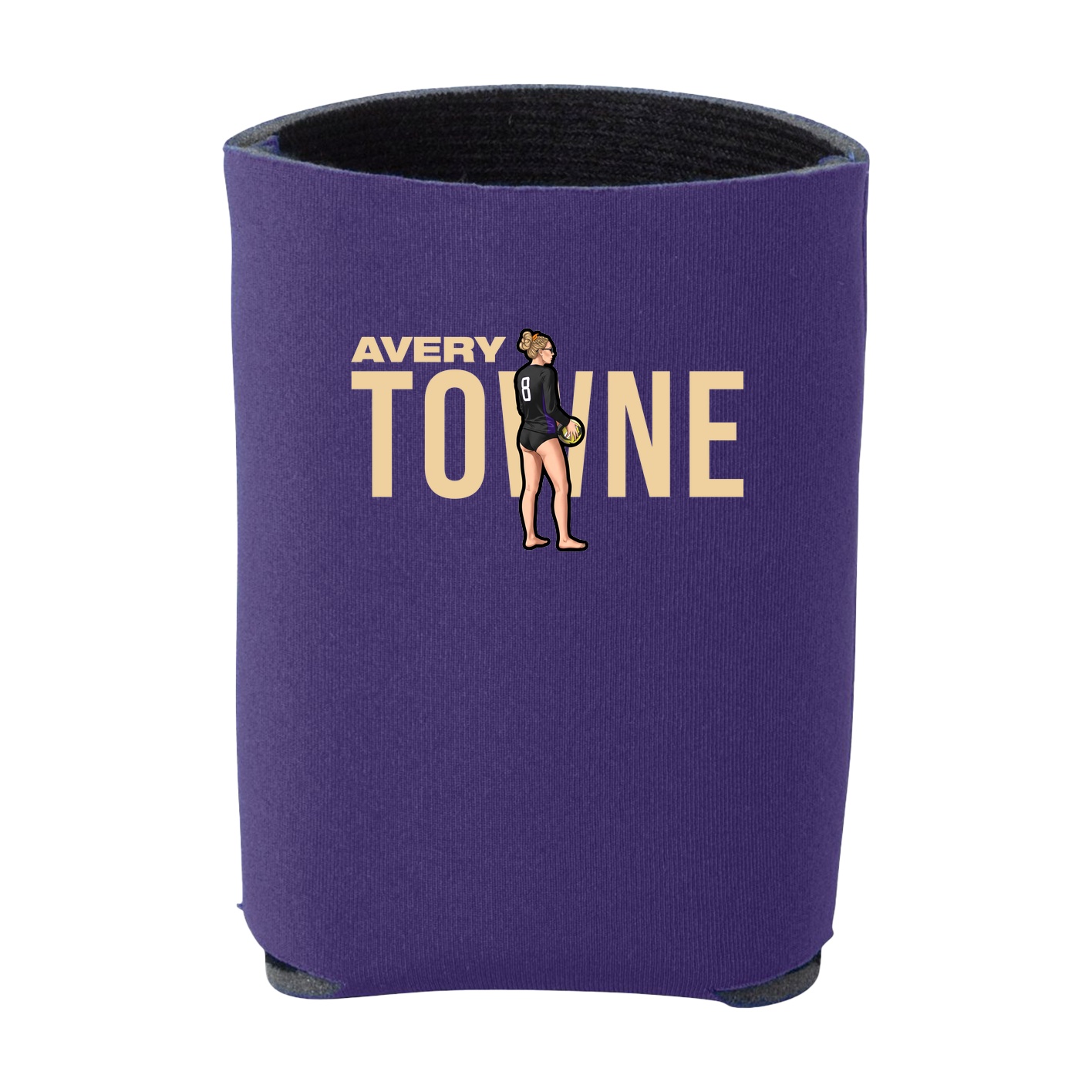 Can Holder — Player Name in Purple