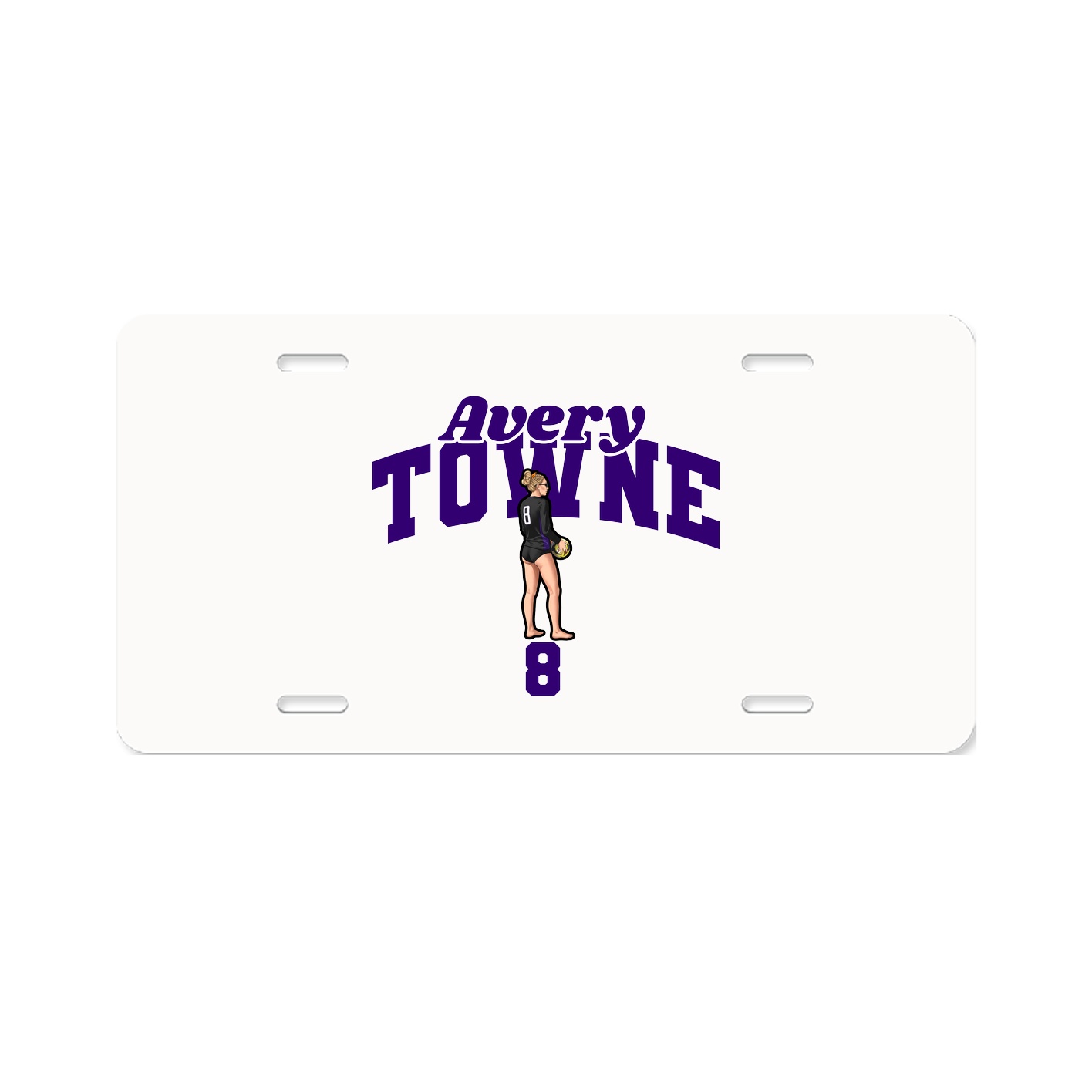 License Plate — Signature Arch in Classic