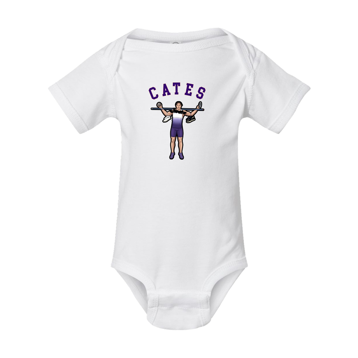 Baby Onesie — Shirsey Arch in White
