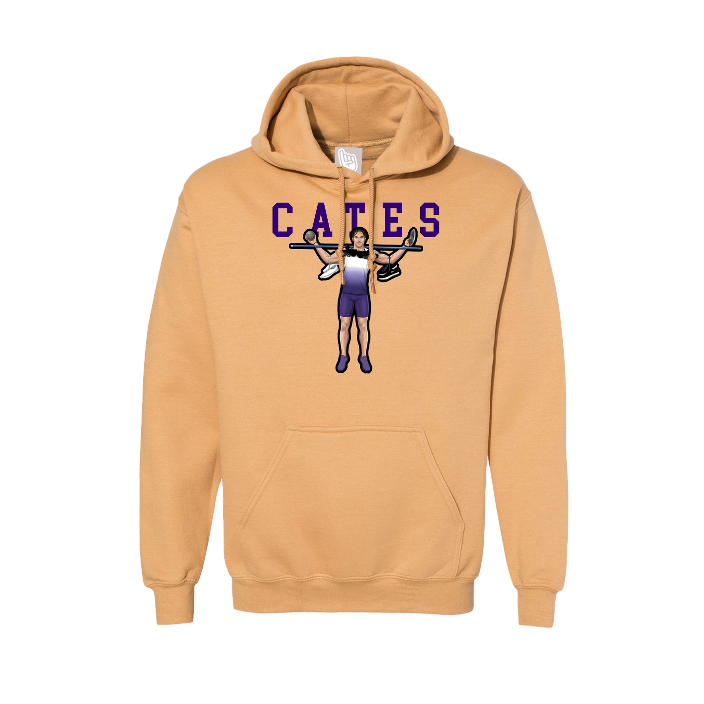 Hoodie — Shirsey in Vegas Gold