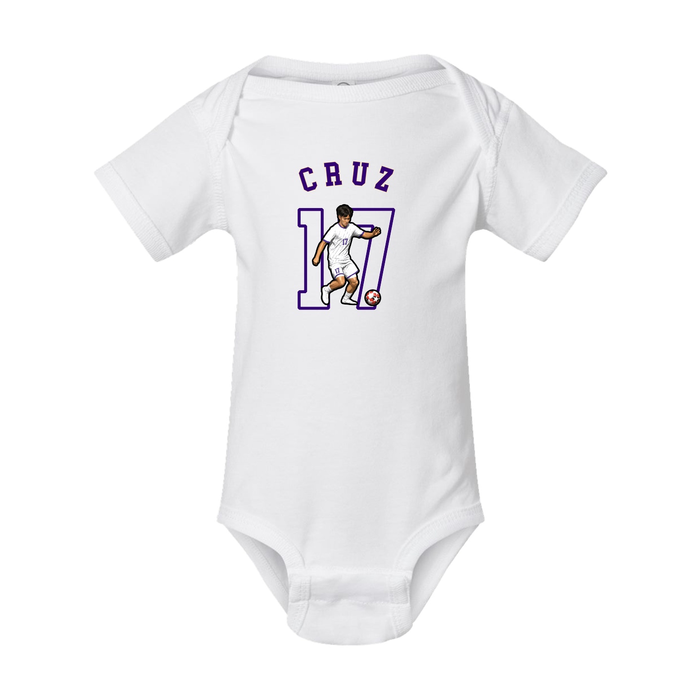 Baby Onesie — Shirsey Arch in White