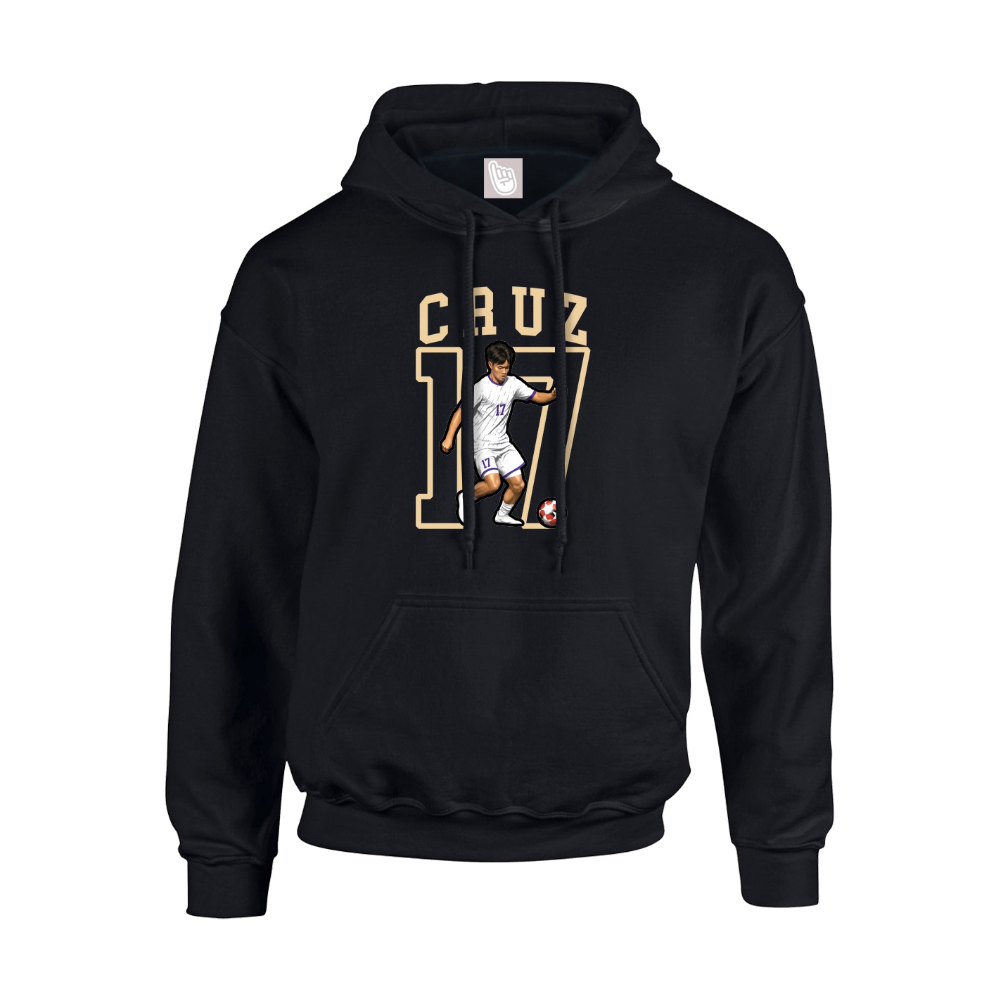 Youth Hoodie — Shirsey in Black