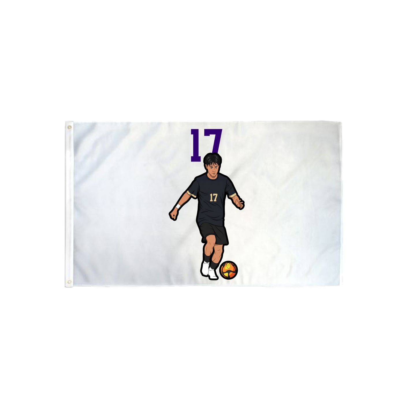 3x5 Flag — Number Top in Classic