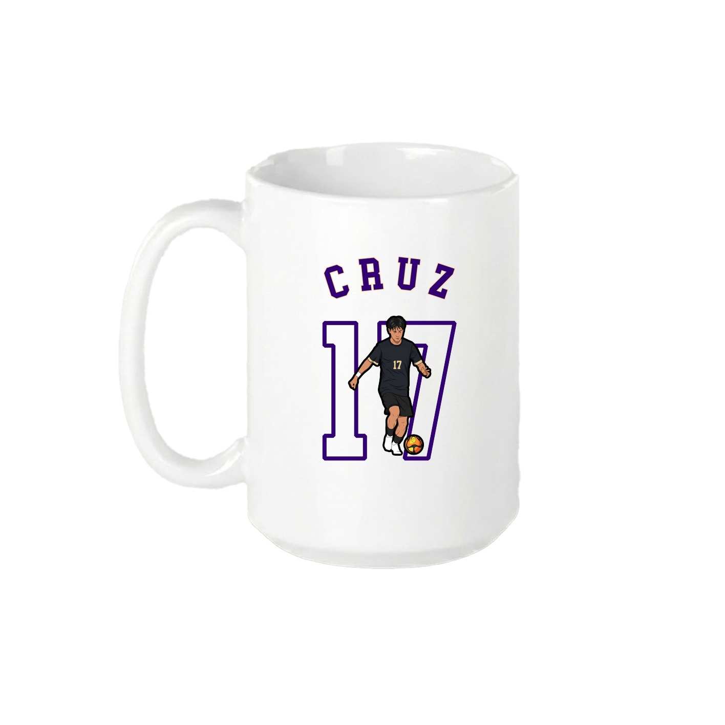 15oz Coffee Mug — Shirsey Arch in White