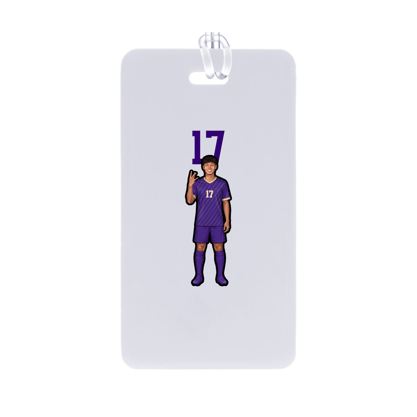 Bag Tag — Number Top in Classic