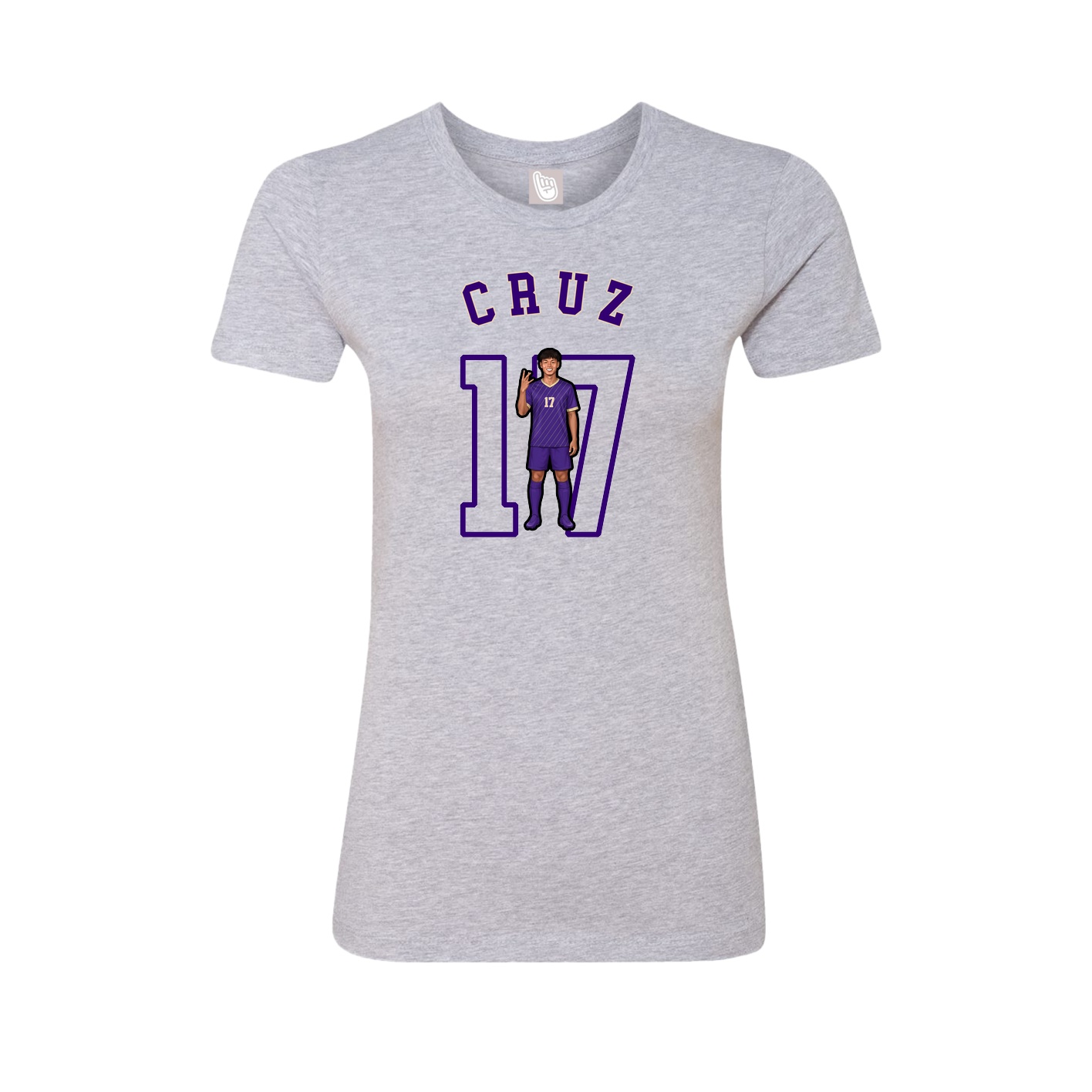 Womens Tee — Shirsey Arch in Grey