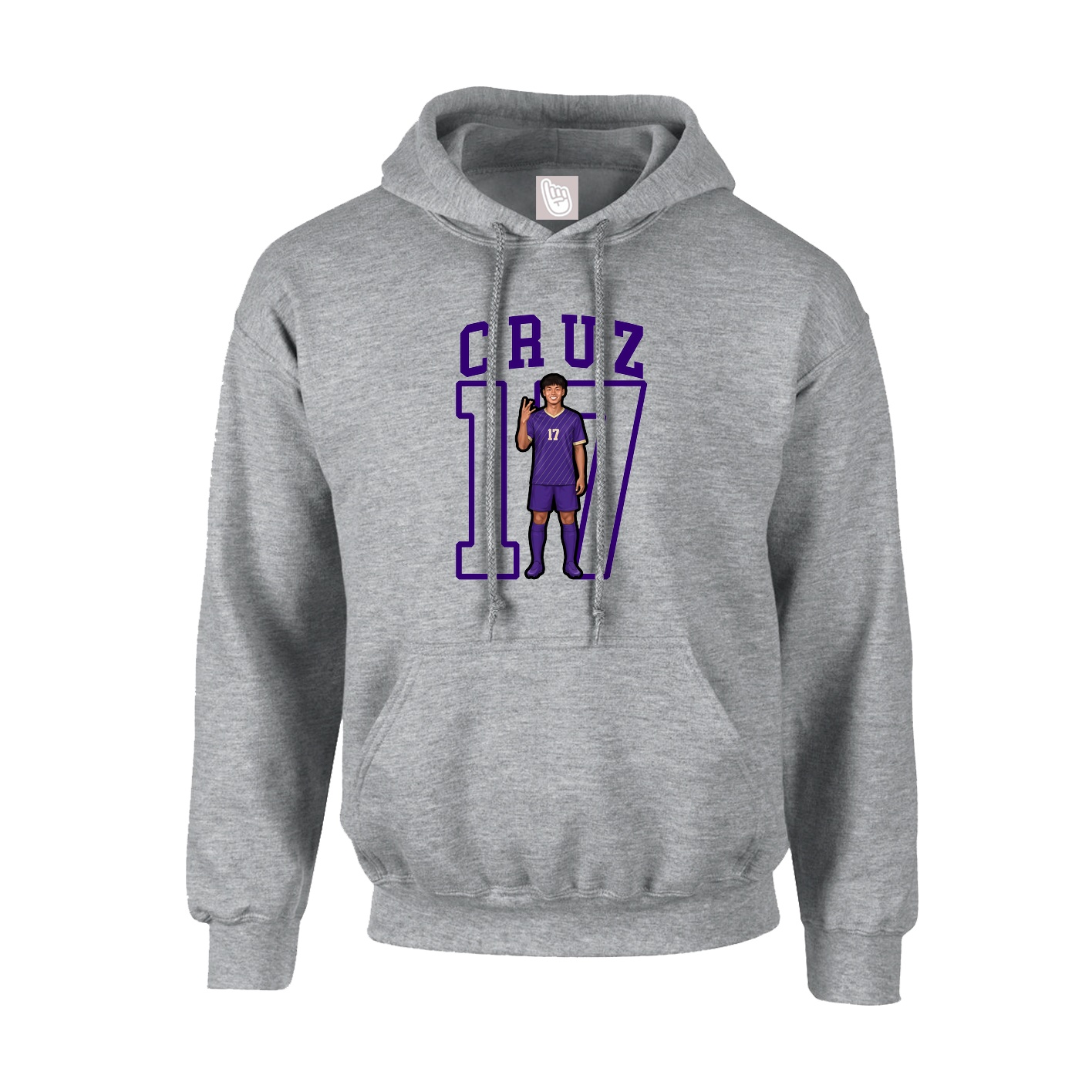 Youth Hoodie — Shirsey in Grey