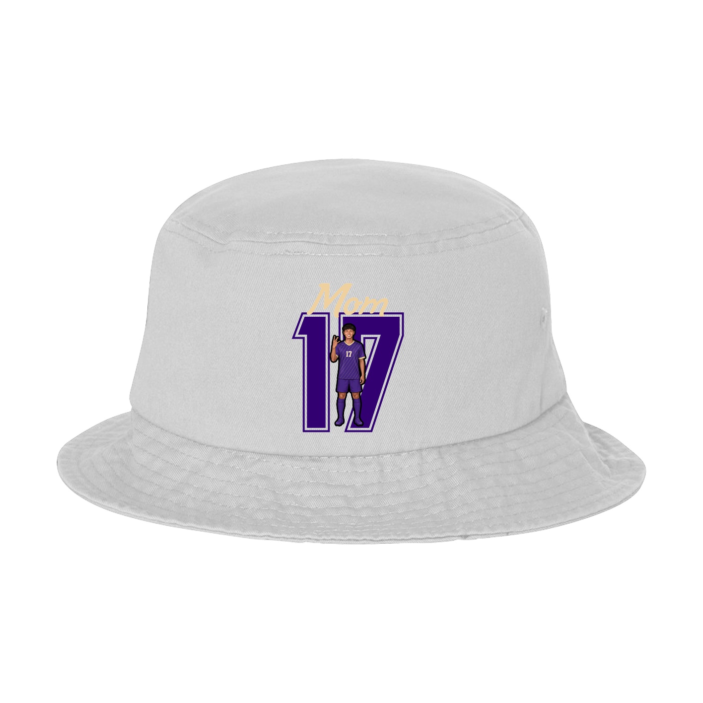Bucket Cap — Mothers Day Shirsey in White