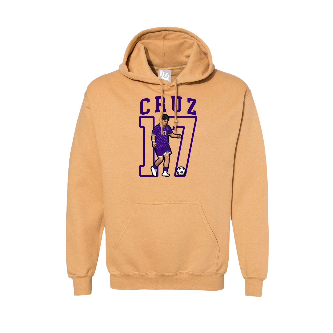 Hoodie — Shirsey in Vegas Gold