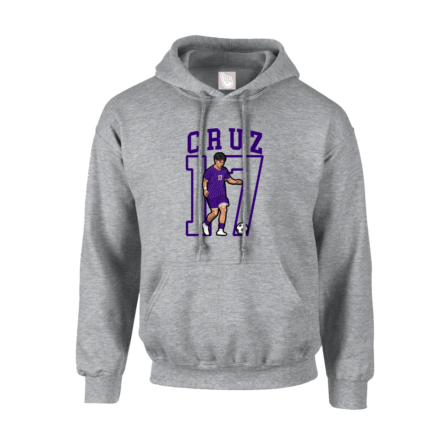 Youth Hoodie — Shirsey in Grey