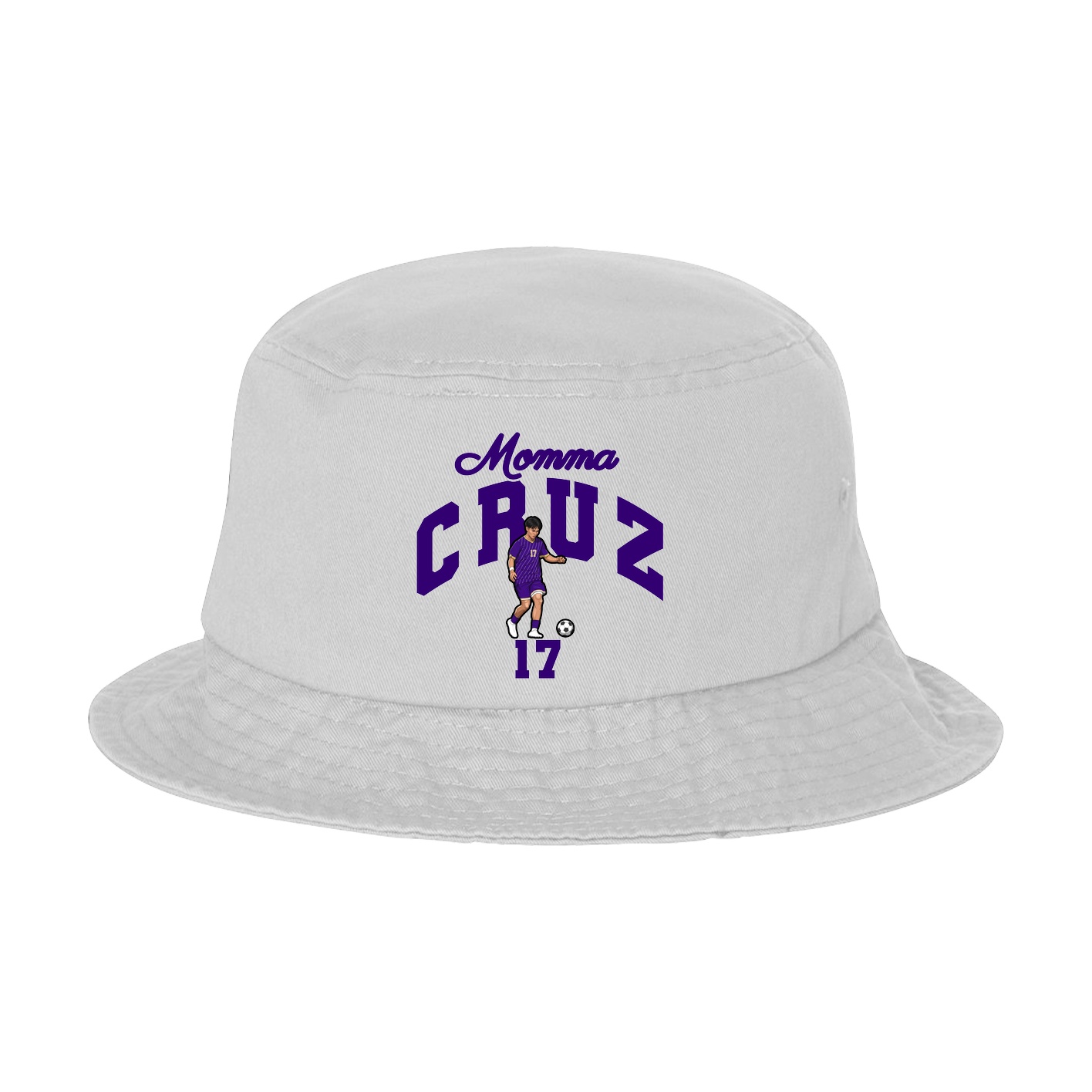 Bucket Cap — Mothers Day Arch in White