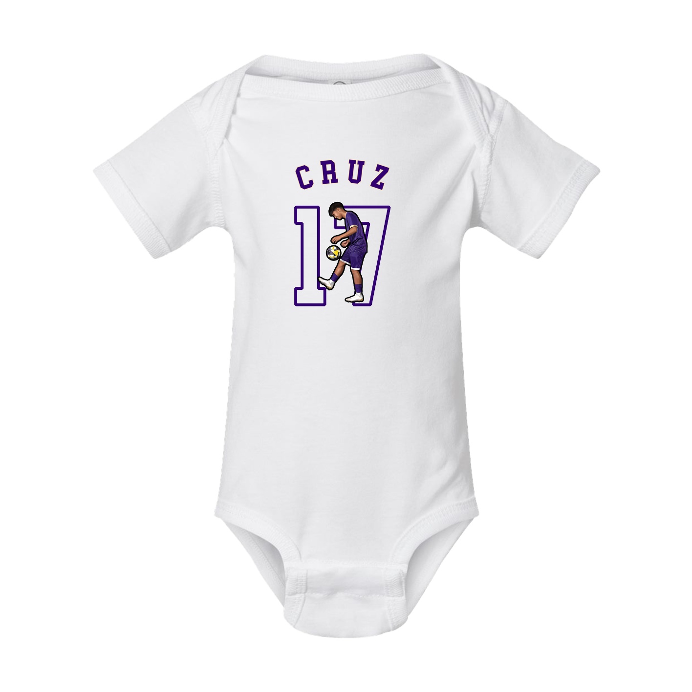 Baby Onesie — Shirsey Arch in White