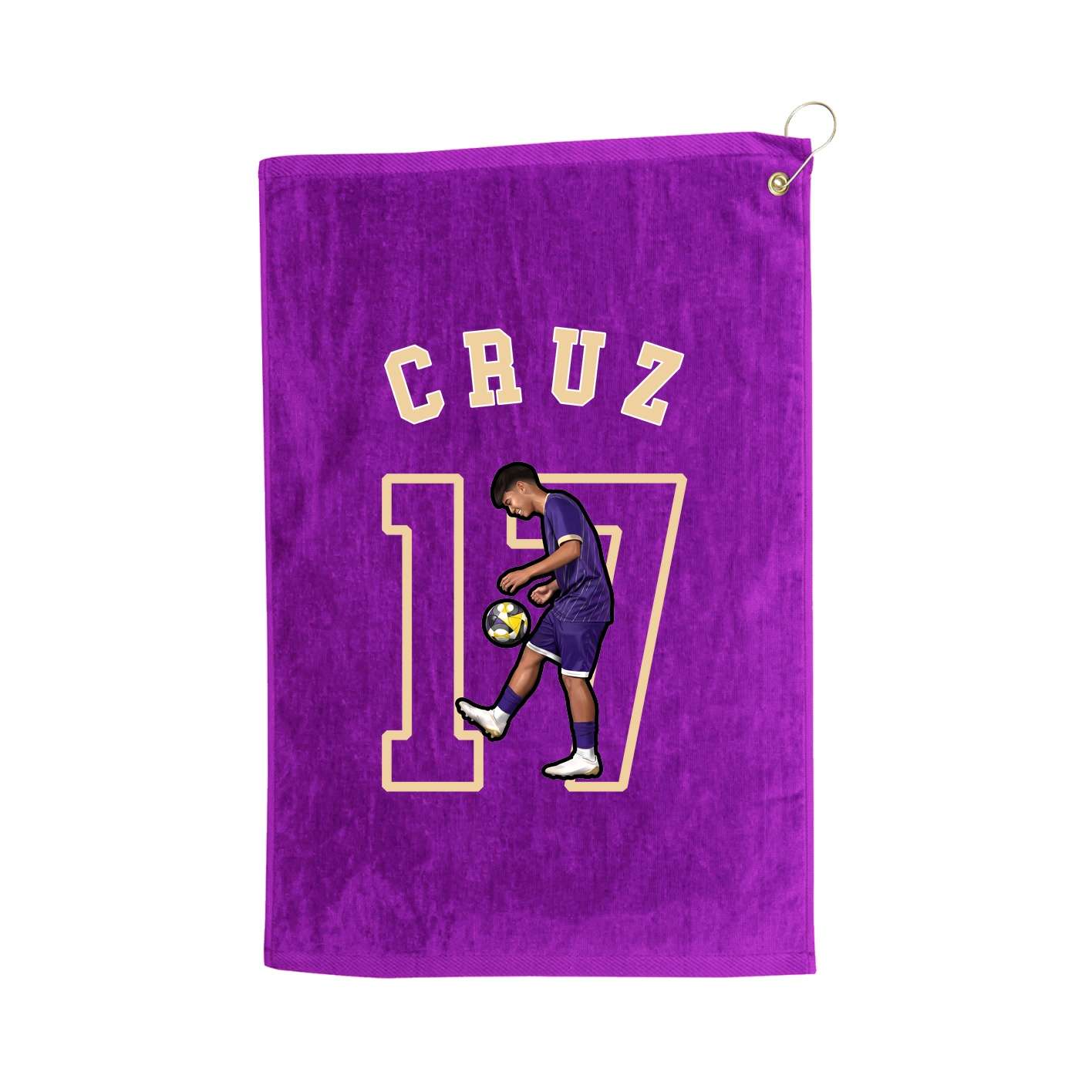 Golf Towel — Shirsey Arch in Purple