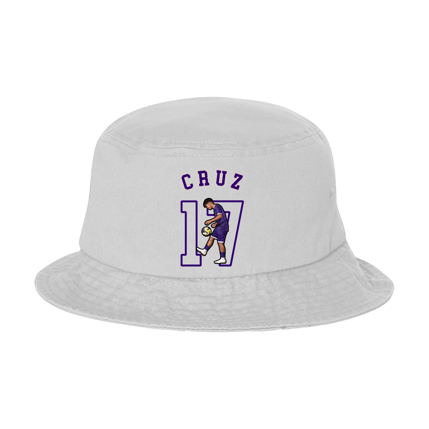 Bucket Cap — Shirsey Arch in White