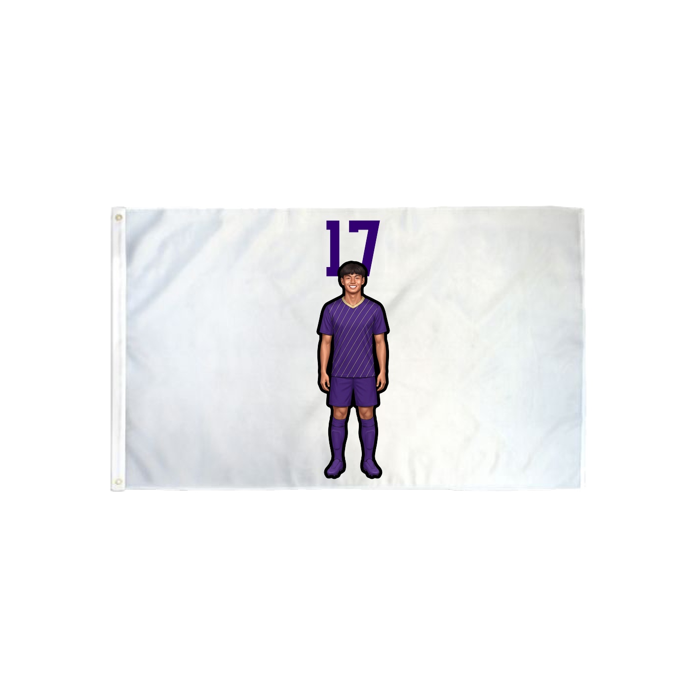 3x5 Flag — Number Top in Classic