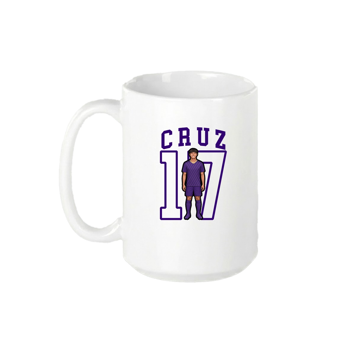 15oz Coffee Mug — Shirsey in White