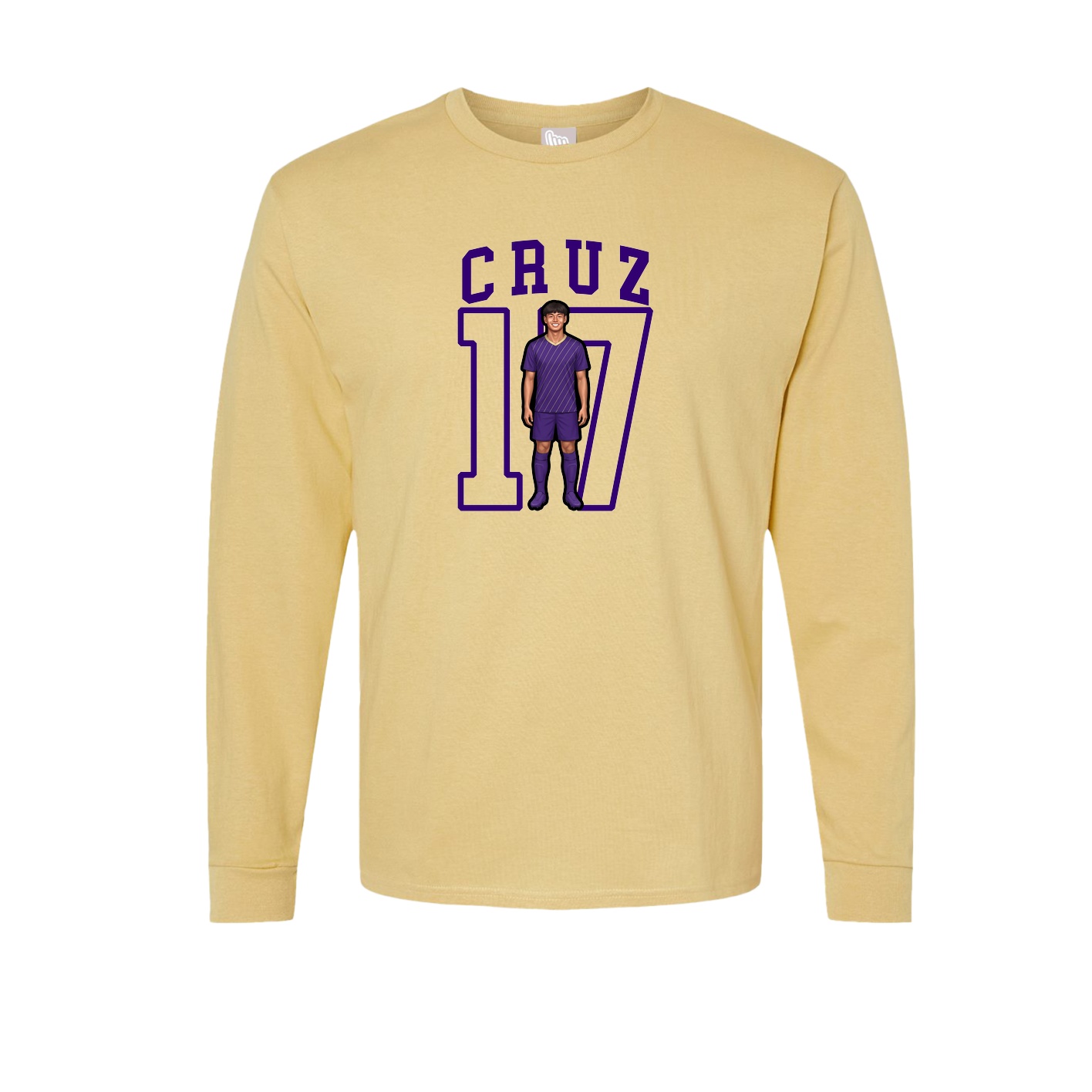 Long Sleeve Tee — Shirsey in Vegas Gold