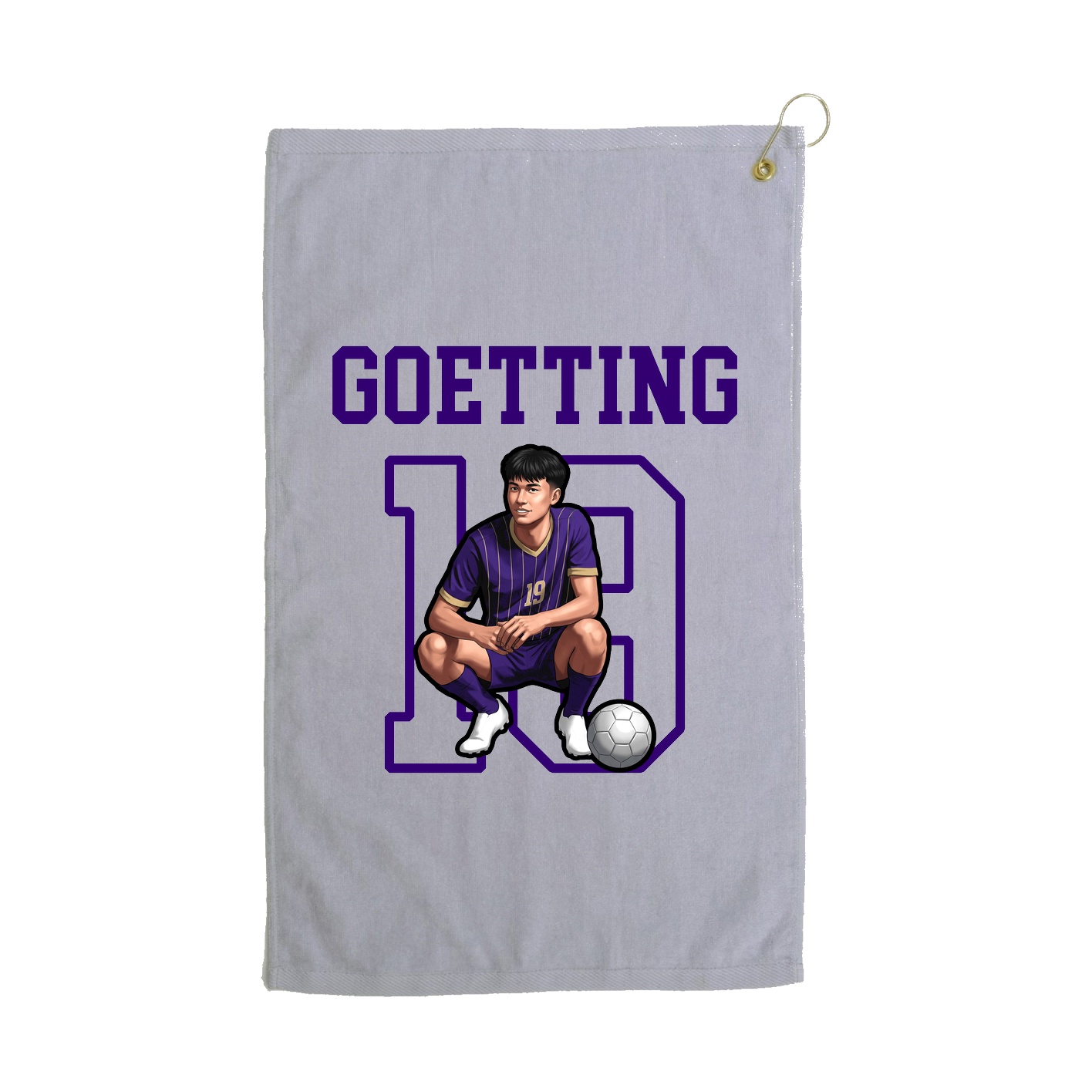 Golf Towel — Shirsey in Grey