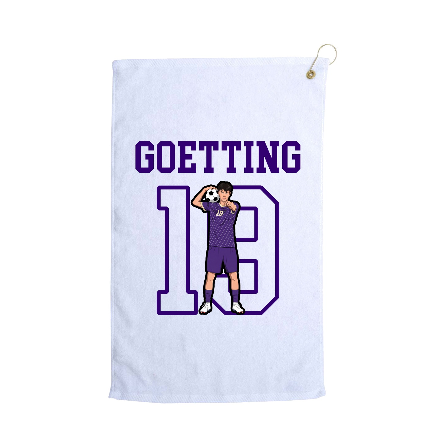 Golf Towel — Shirsey in White