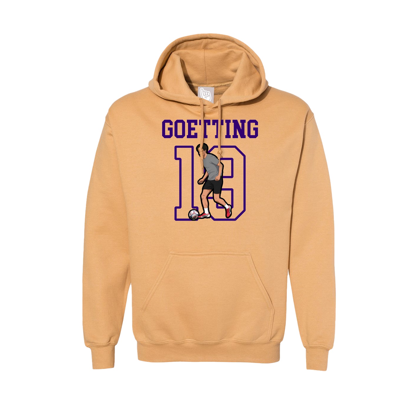 Hoodie — Shirsey in Vegas Gold