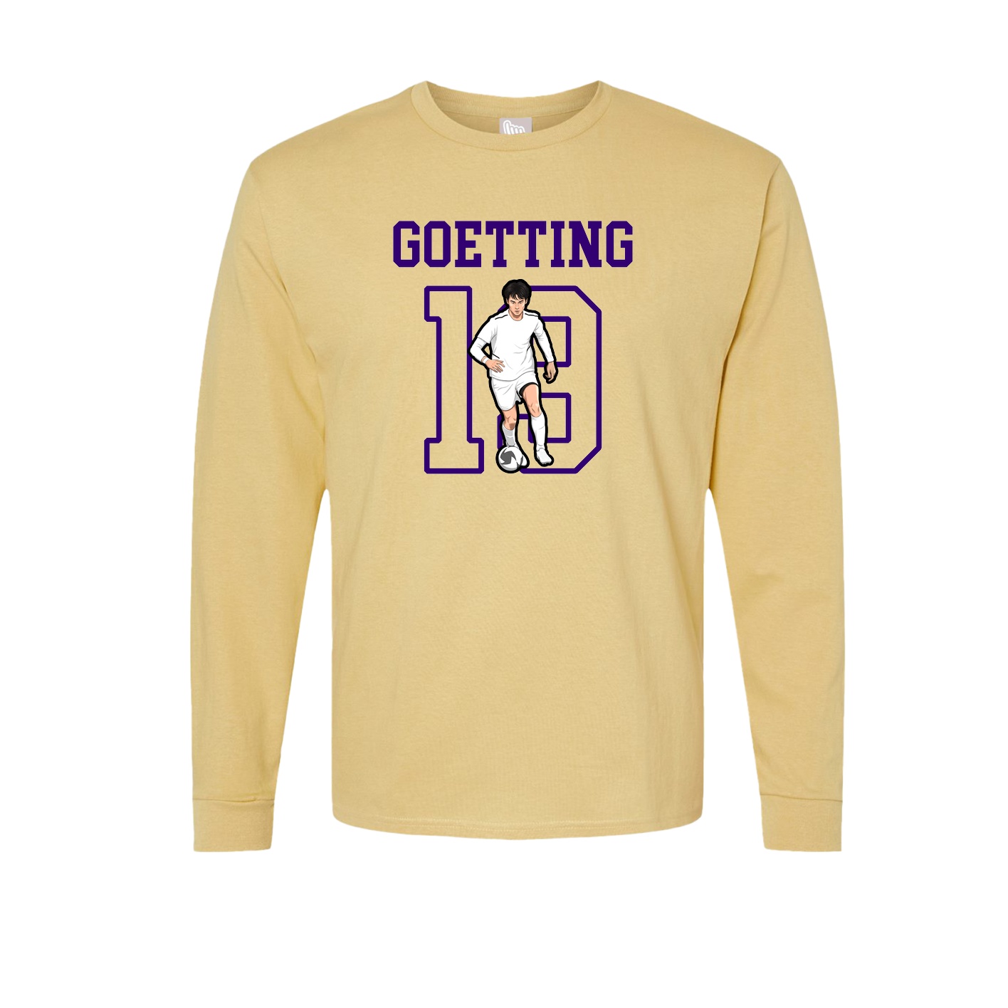 Long Sleeve Tee — Shirsey in Vegas Gold