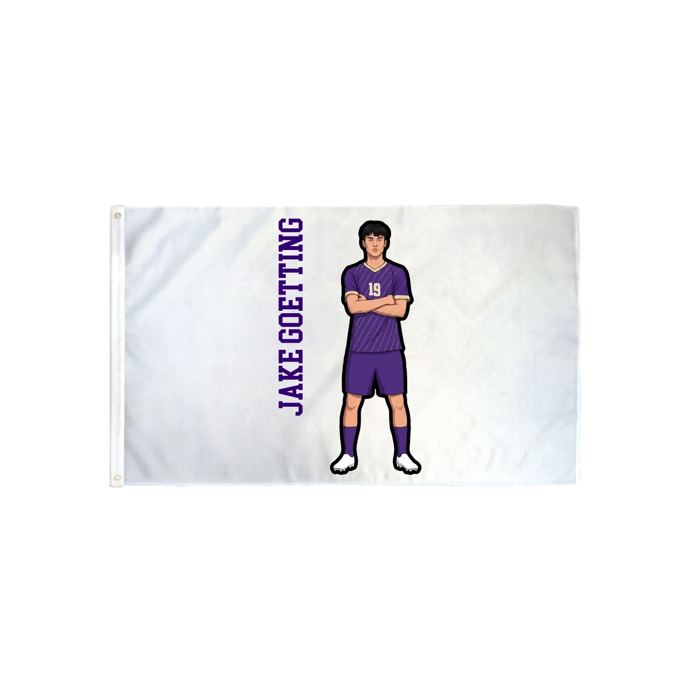 3x5 Flag — Name Vertical in Classic