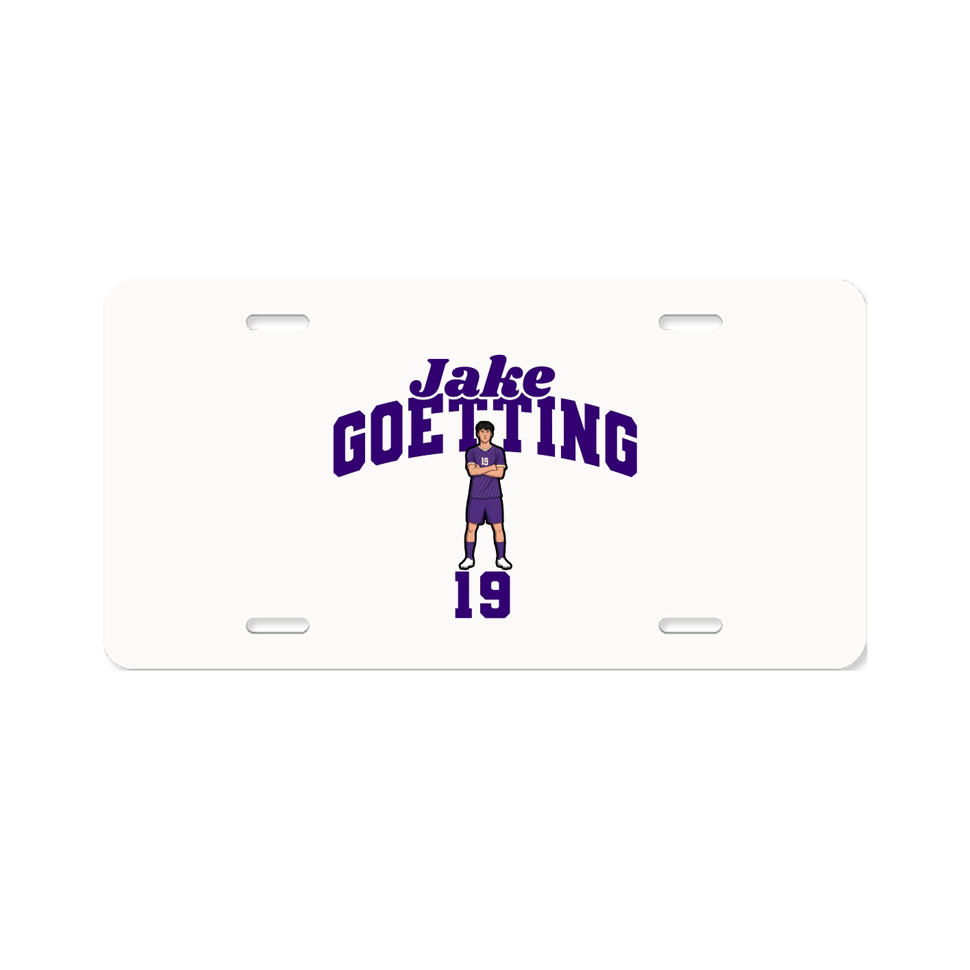 License Plate — Signature Arch in Classic