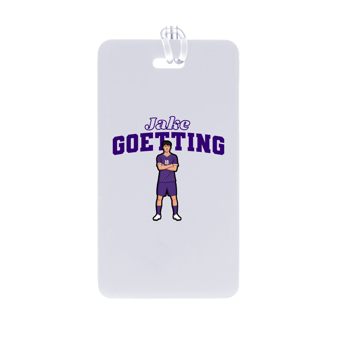Bag Tag — Name Arch in Classic
