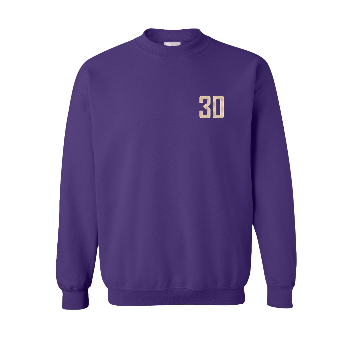 Fleece Crew — Front Shirsy in Purple