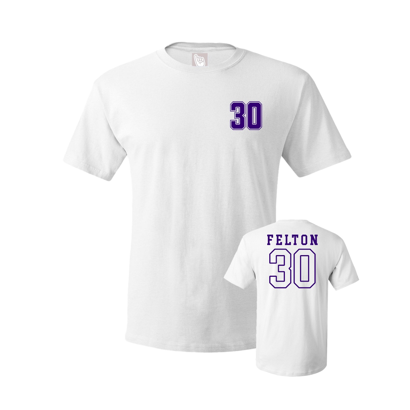 Tee — Chest Back in White
