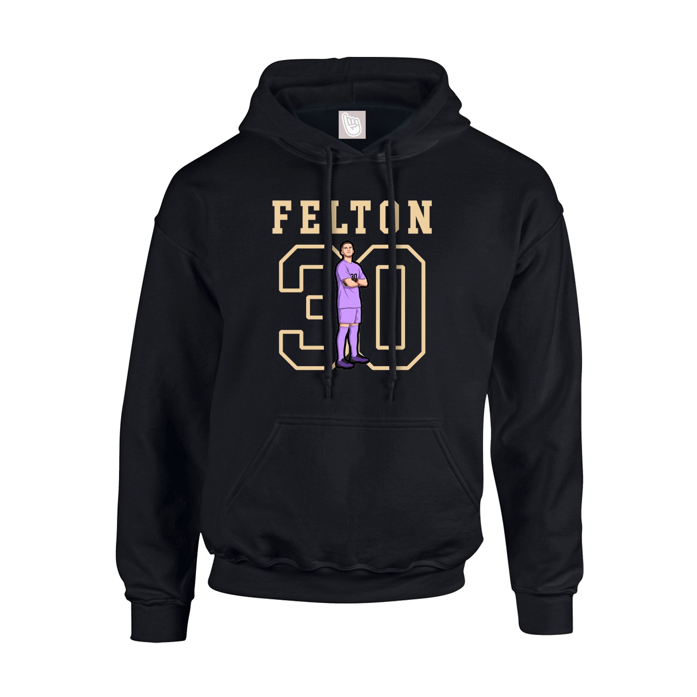 Youth Hoodie — Shirsey in Black