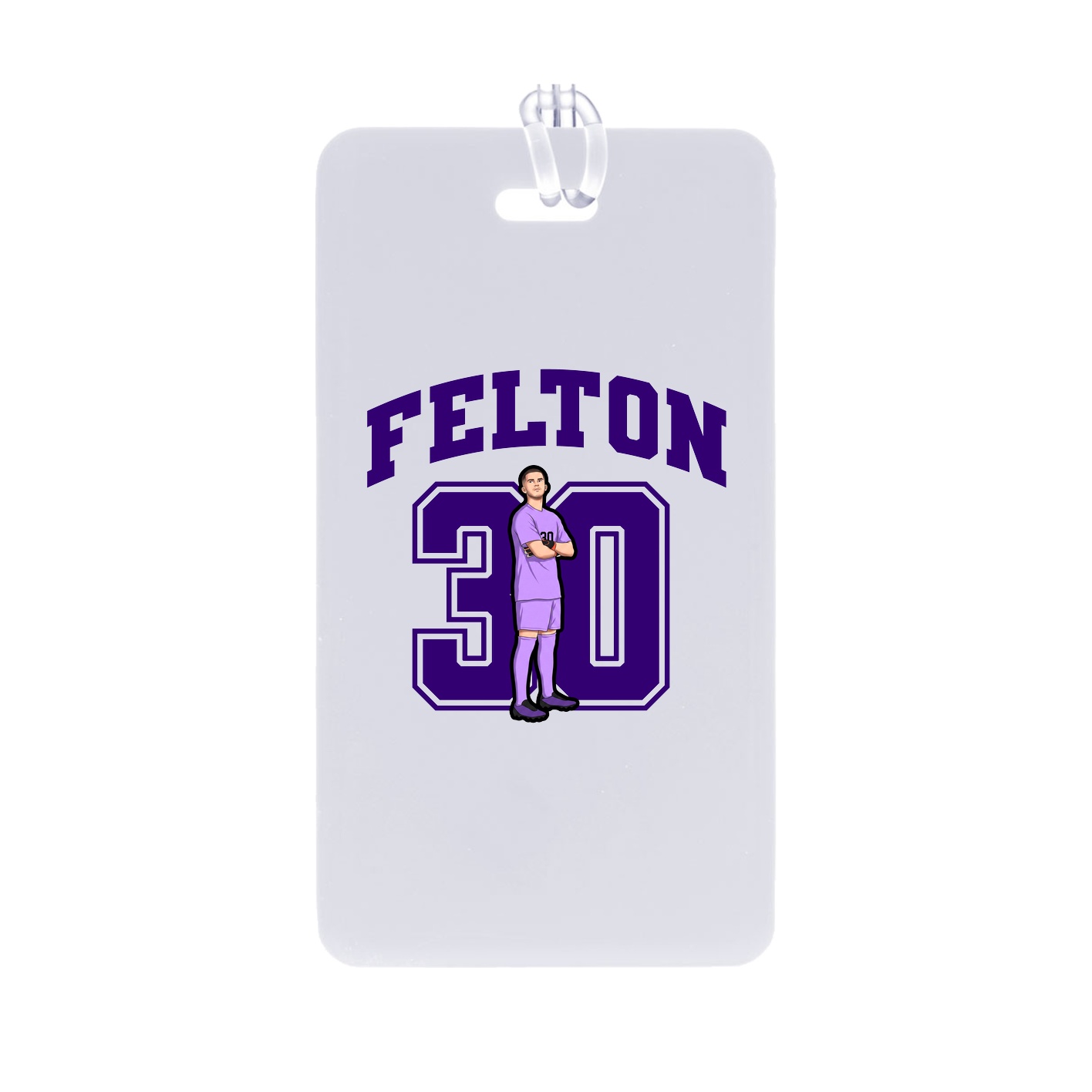 Bag Tag — Number in Classic