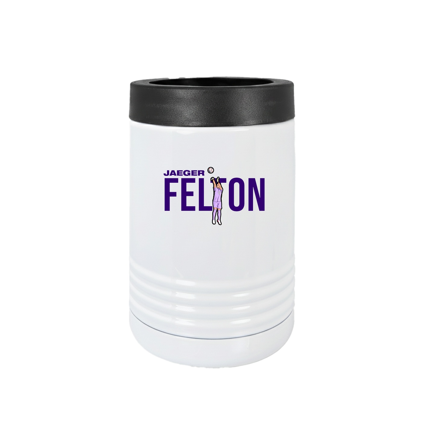 Beverage Holder — Player Name in White