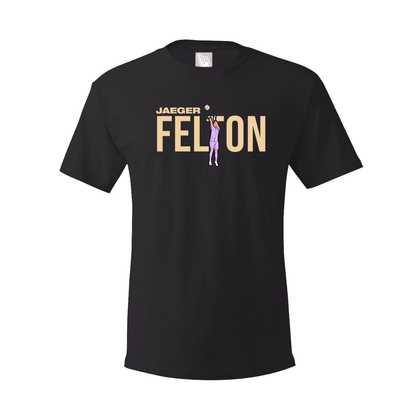 Tee — Player Name in Black