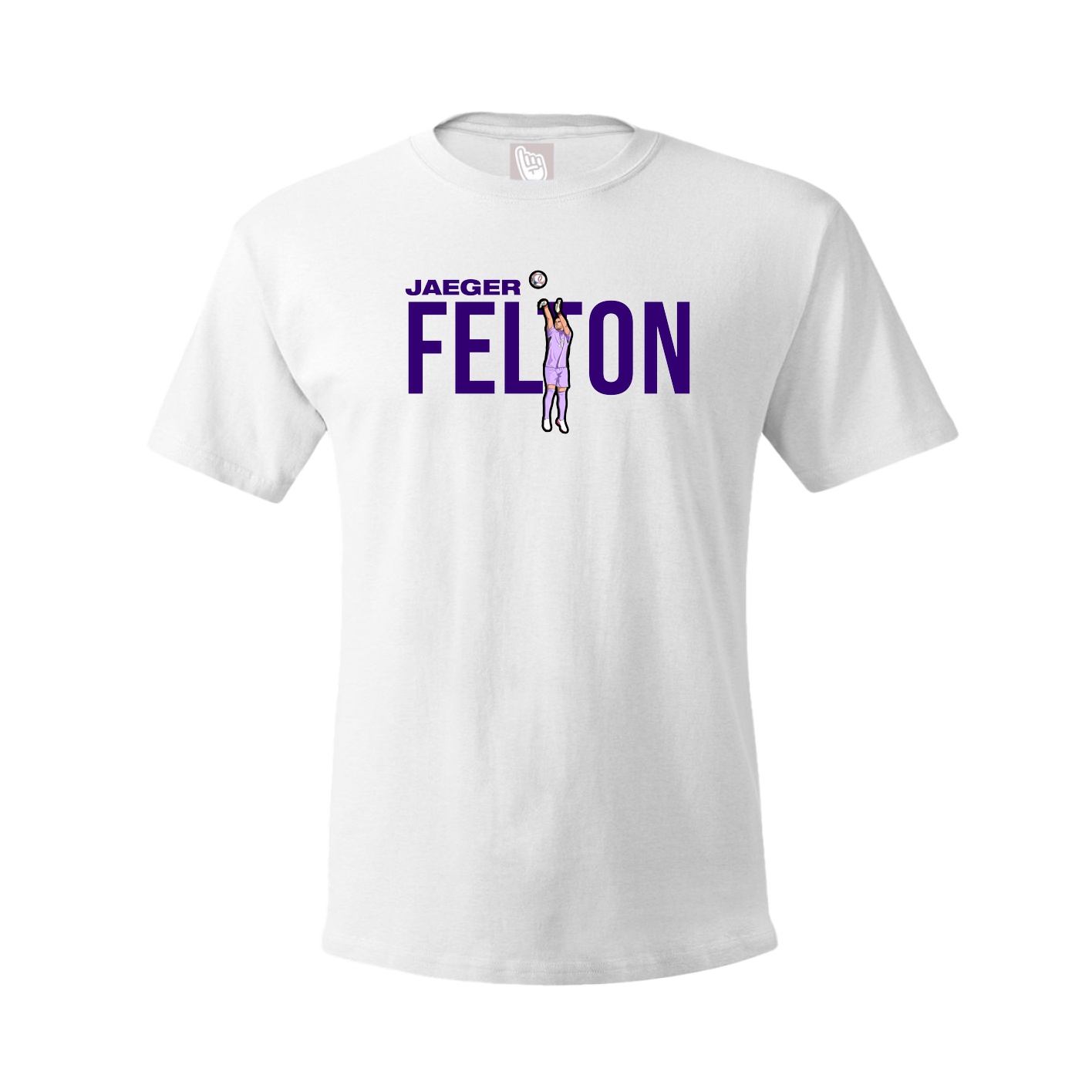 Youth Tee — Player Name in White