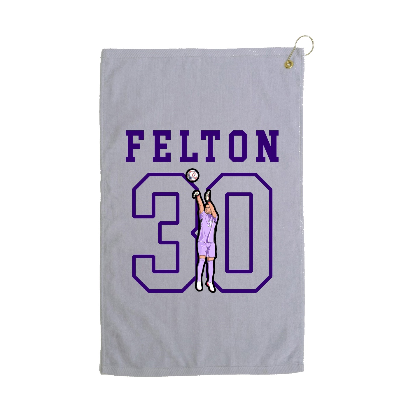 Golf Towel — Shirsey in Grey