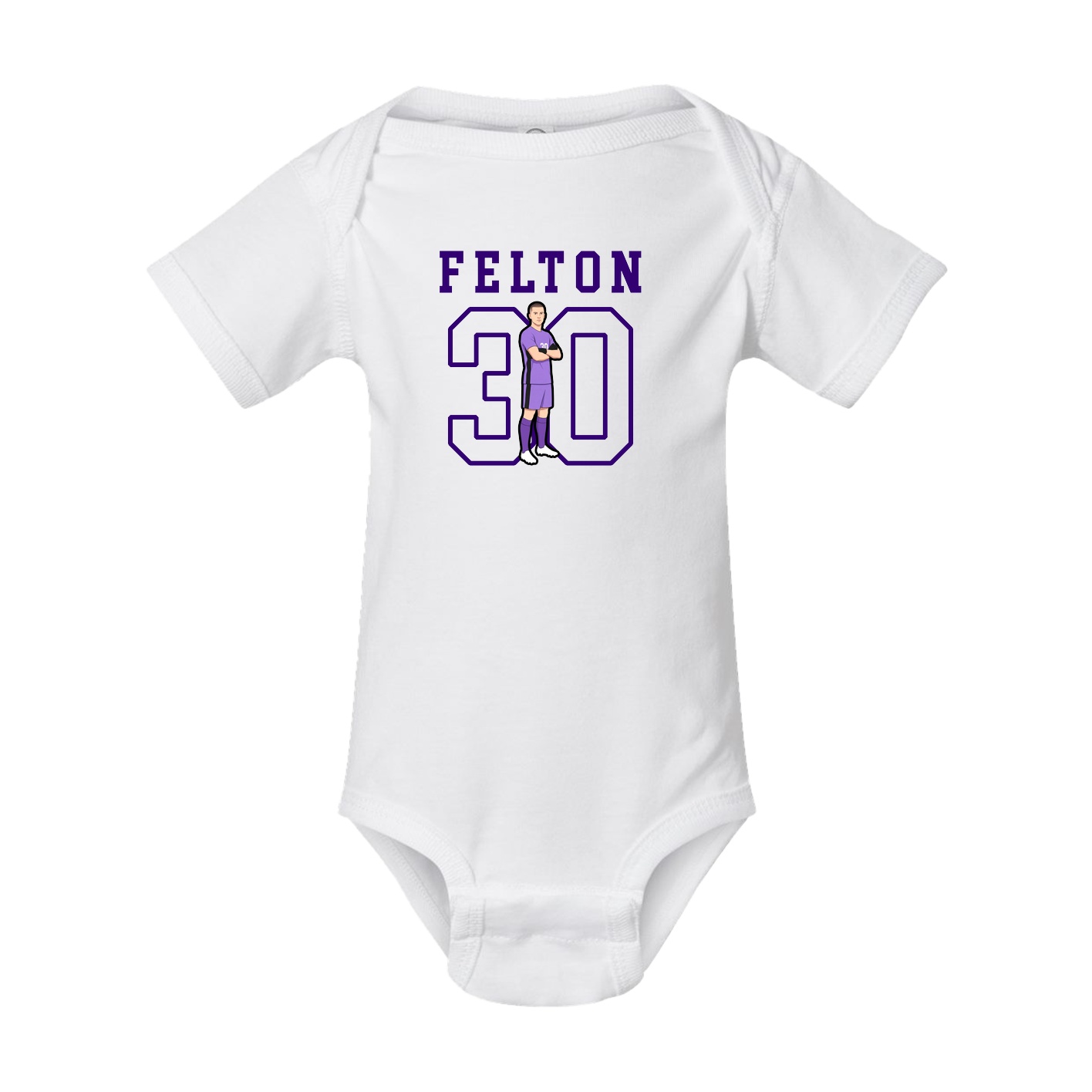 Baby Onesie — Shirsey in White