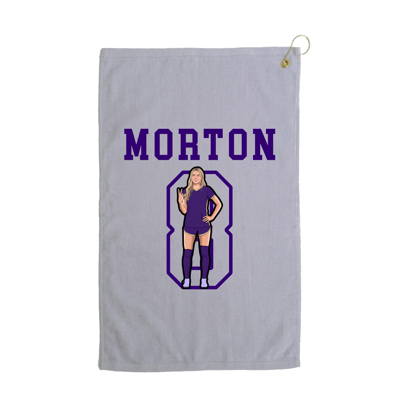 Golf Towel — Shirsey in Grey