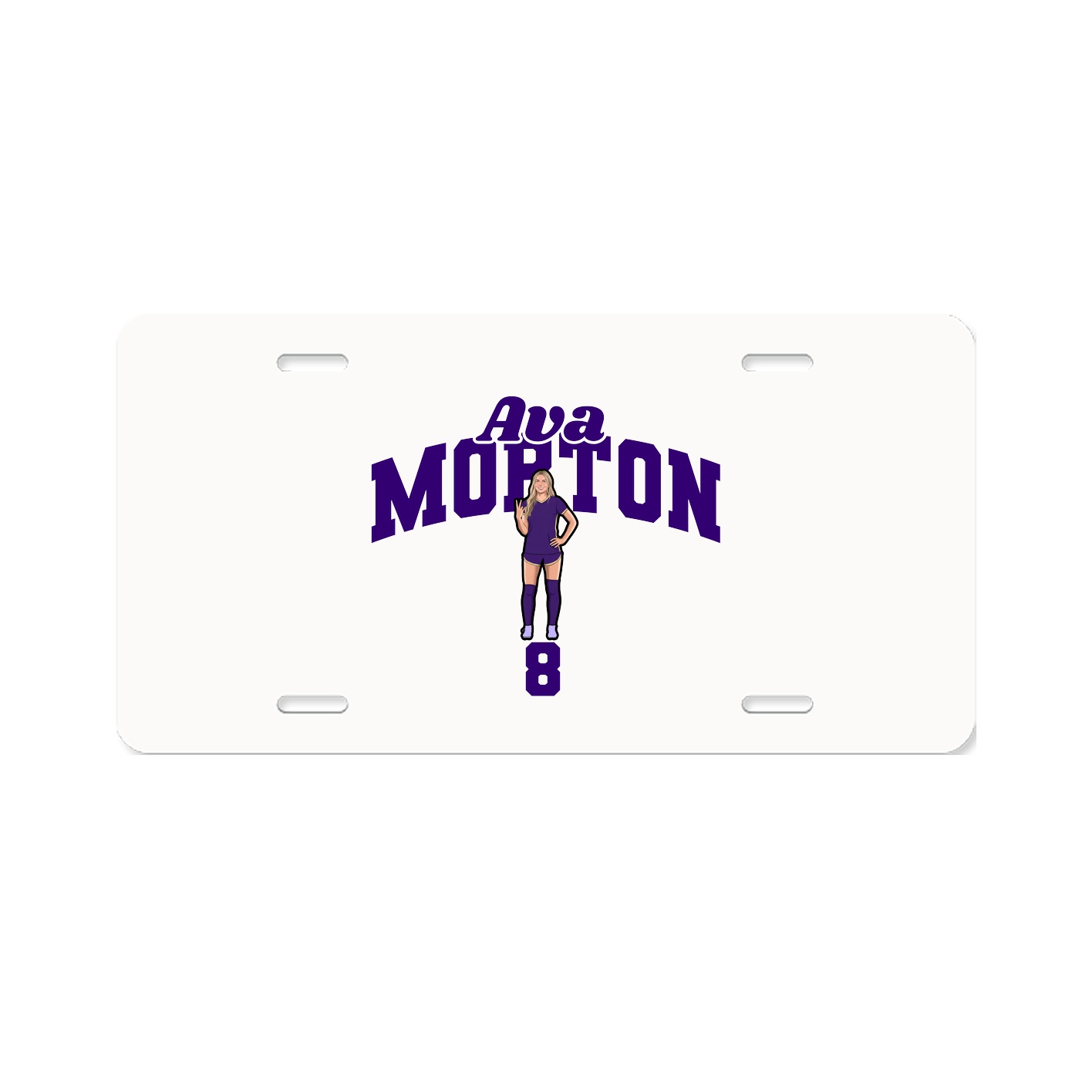 License Plate — Signature Arch in Classic