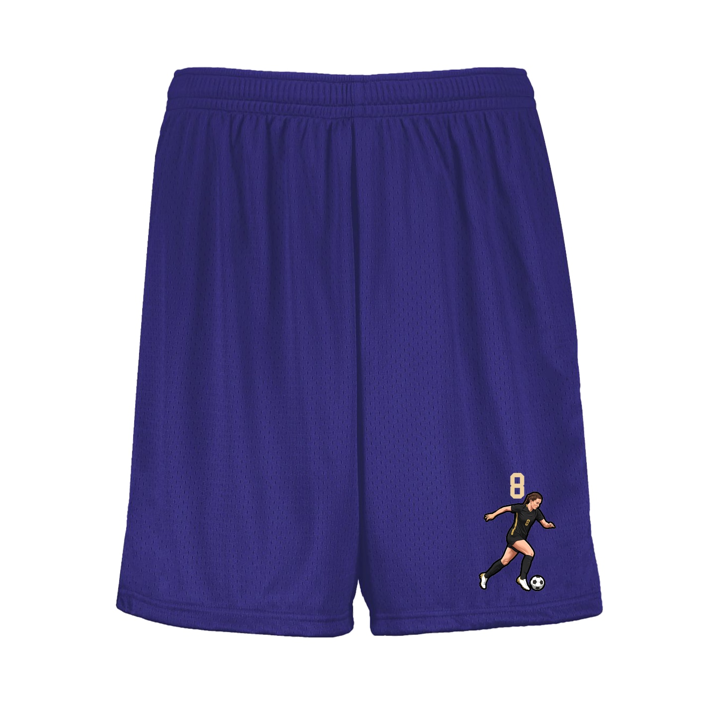 Shorts — Number Top in Purple