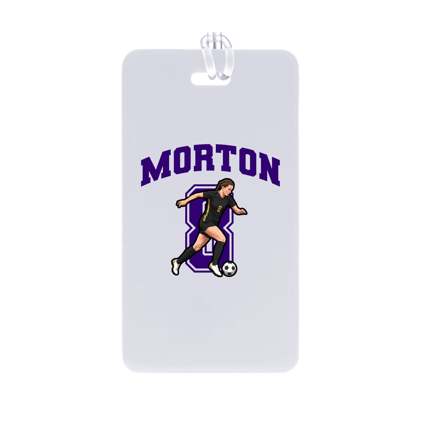 Bag Tag — Number in Classic