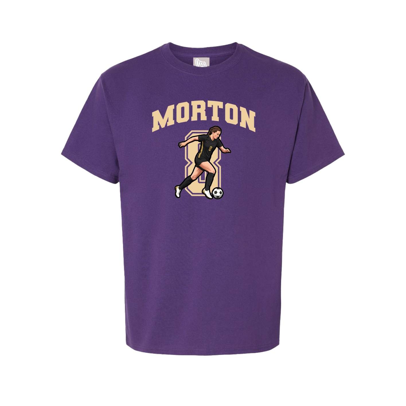 Tee — Number in Purple