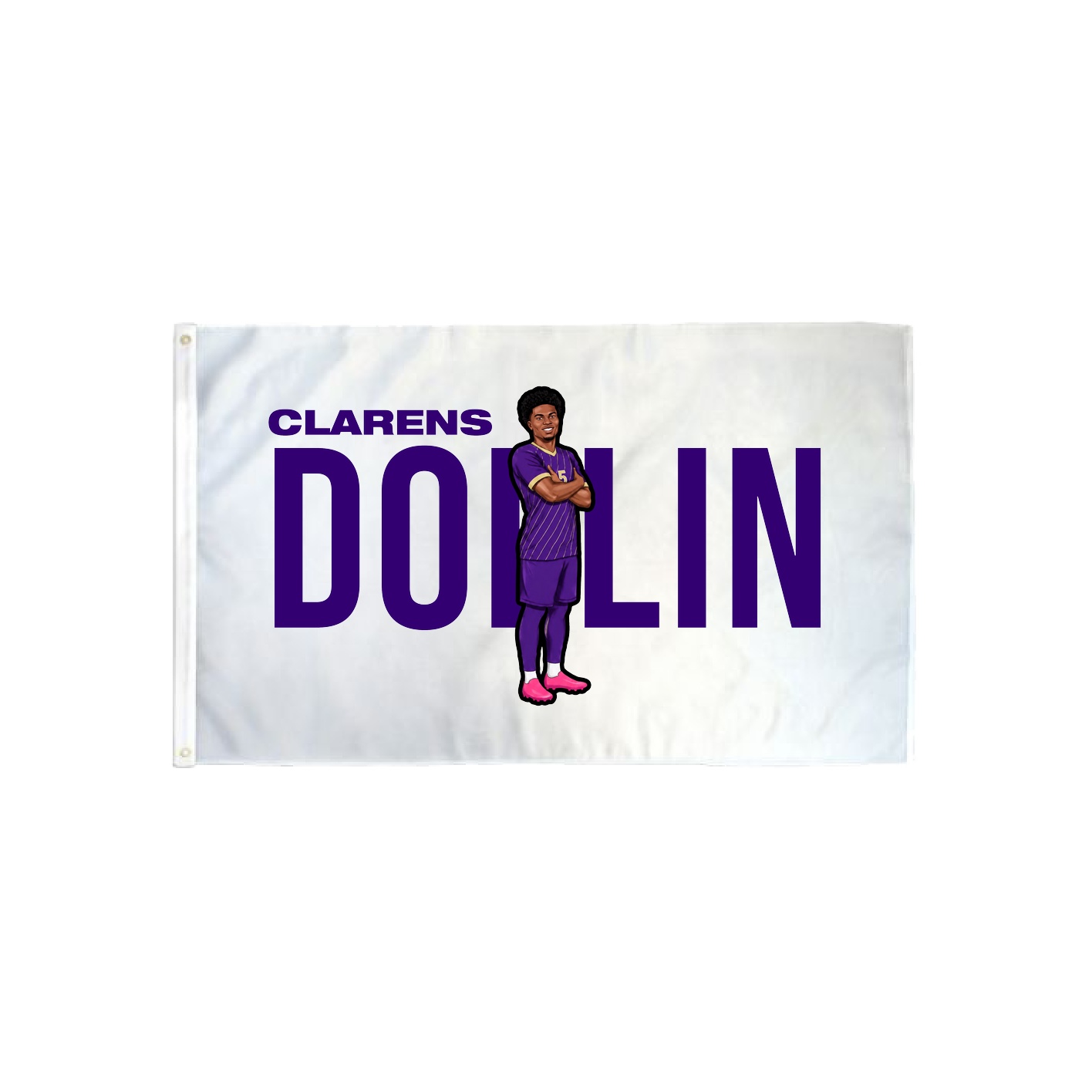 3x5 Flag — Player Name in Classic