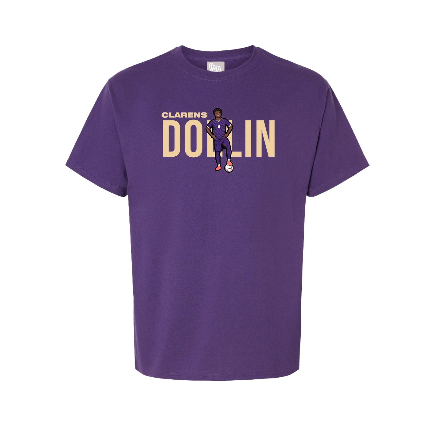 Tee — Player Name in Purple